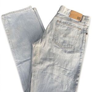 Men's Light Blue Straight Jeans - Classic Everyday Fit